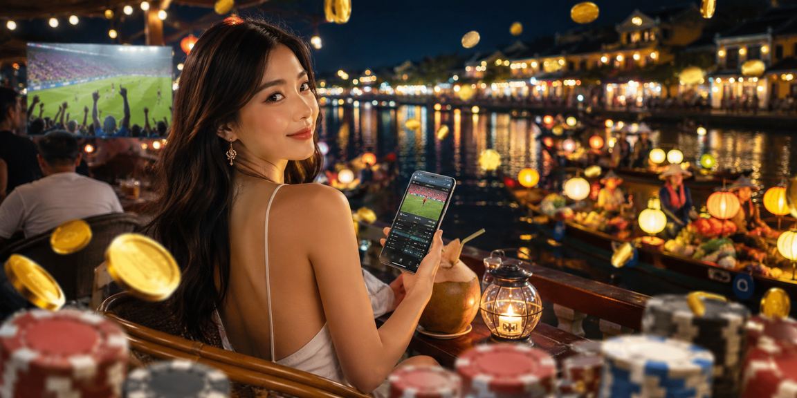 Không gian chơi cá cược High Roller đẳng cấp với bàn cá độ tại Hội An